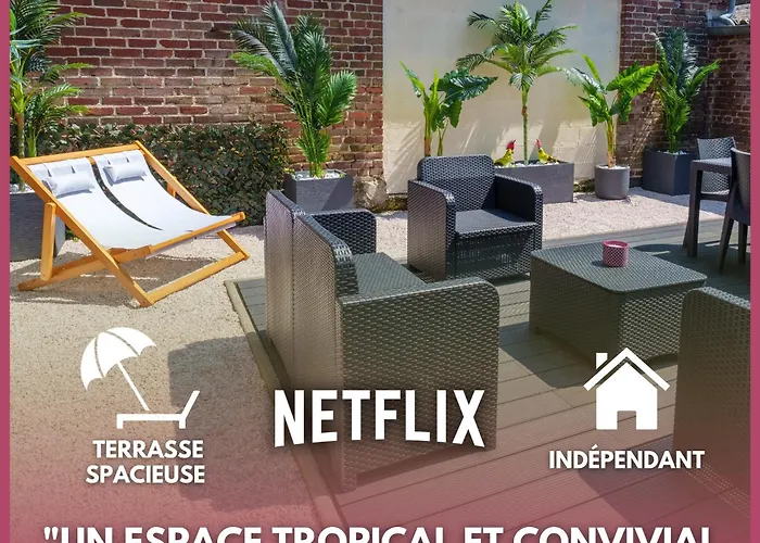 L\'Escale Tropicale, Appartement Independant Avec Terrasse Privative