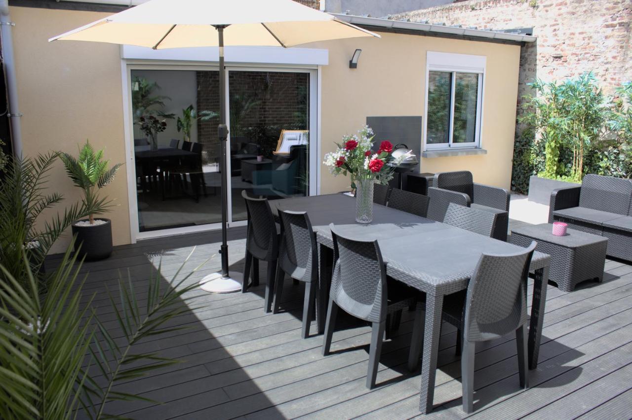 Apartment L'escale Tropicale, Independant Avec Terrasse Privative Saint-Quentin (Aisne)