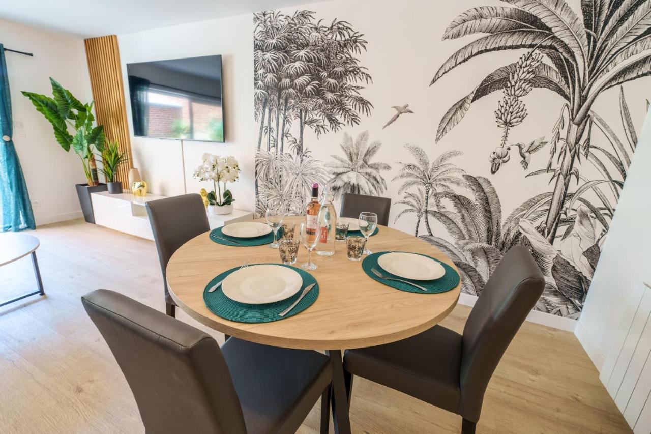 L'escale Tropicale, Independant Avec Terrasse Privative Apartment Saint-Quentin (Aisne)