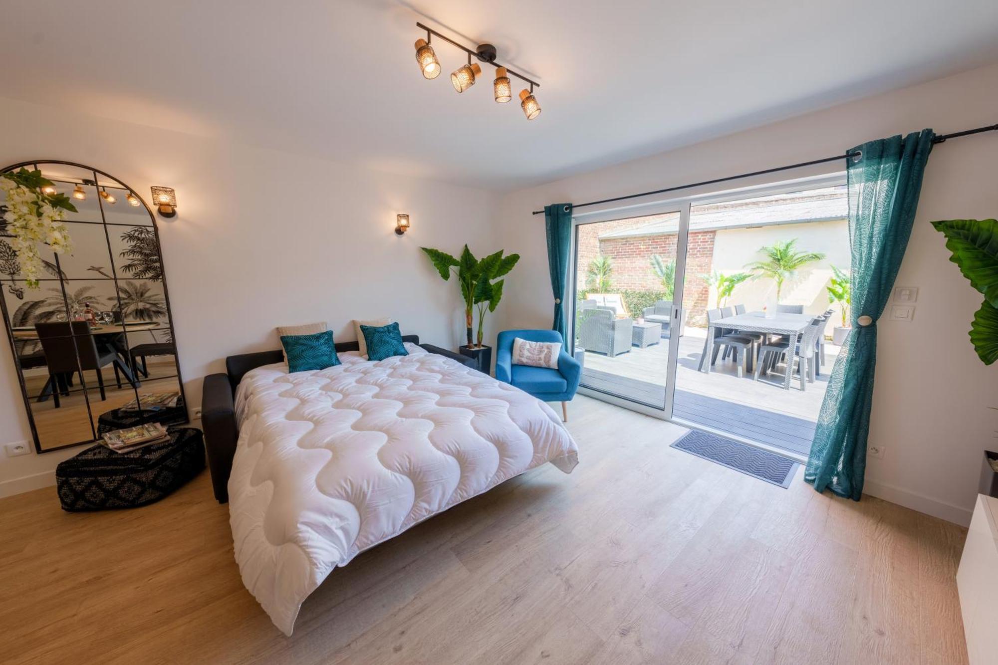 Apartment L'escale Tropicale, Independant Avec Terrasse Privative Saint-Quentin (Aisne)